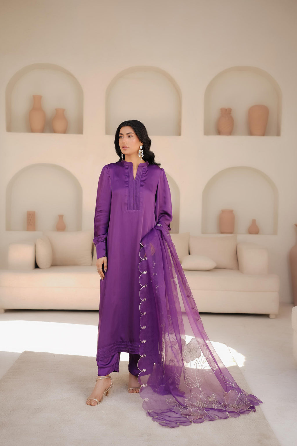 Purple Embroidered - EF0013