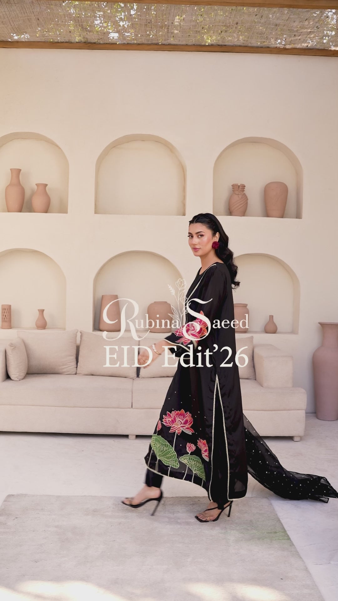 Black Embroidered - EF0010