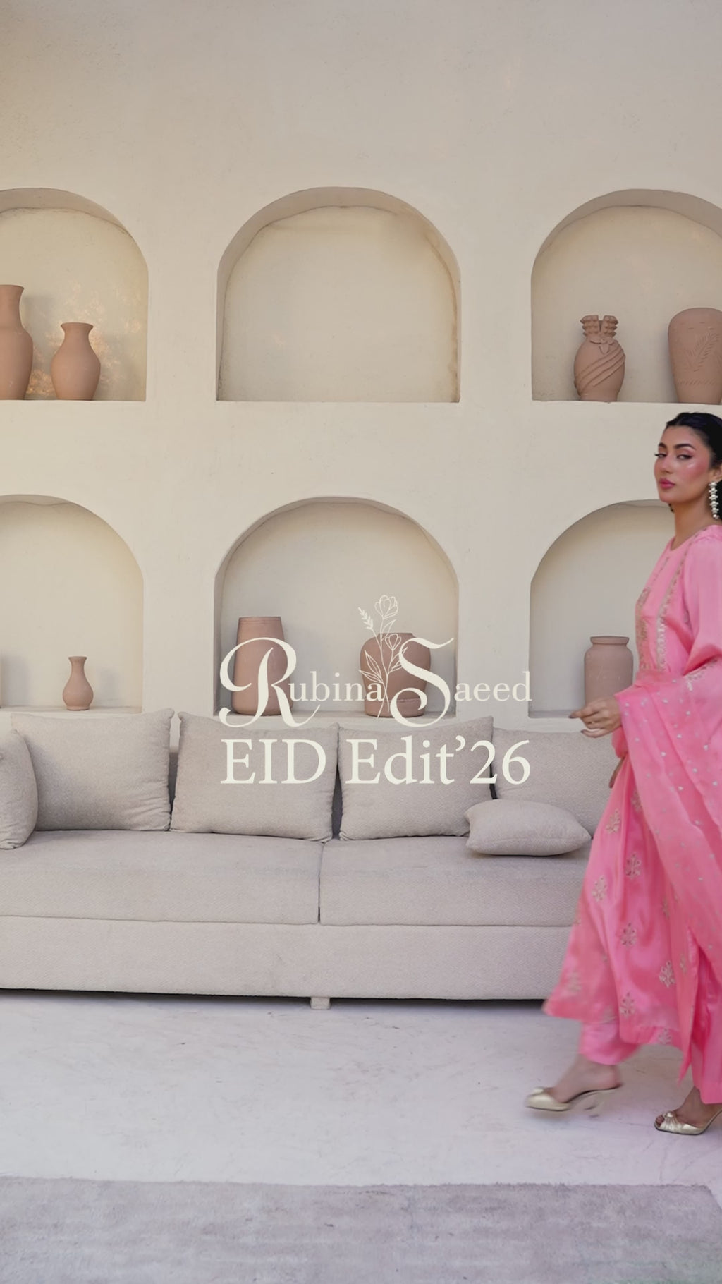 Peach Embroidered - EF0012