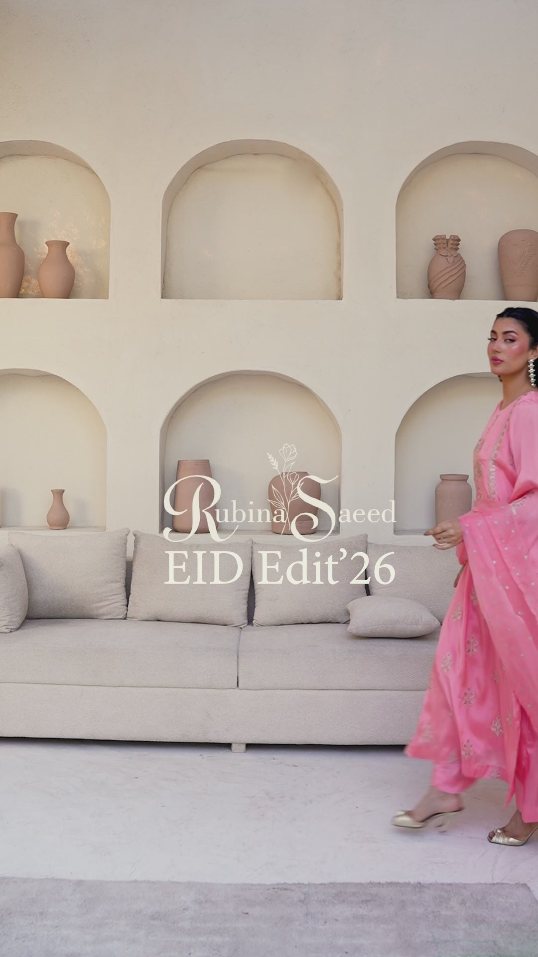 Peach Embroidered - EF0012